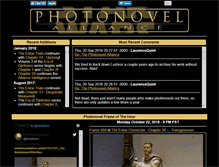 Tablet Screenshot of photonovelalliance.com